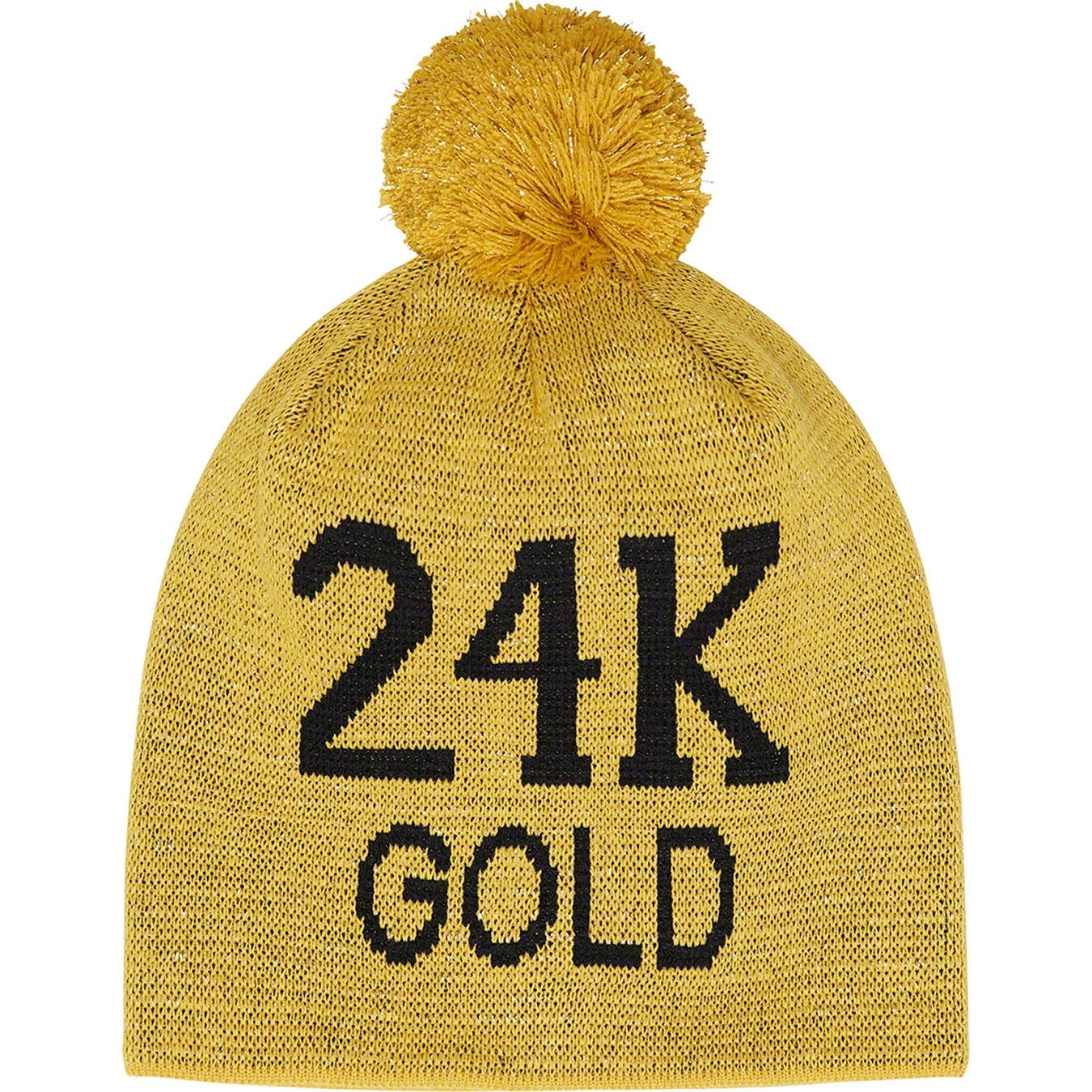 24k Gold Cuffless Beanie view 2